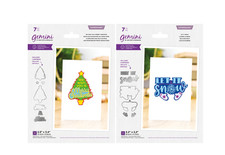 New Crafter's Companion Gemini Expressions Die 2Pk Christmas