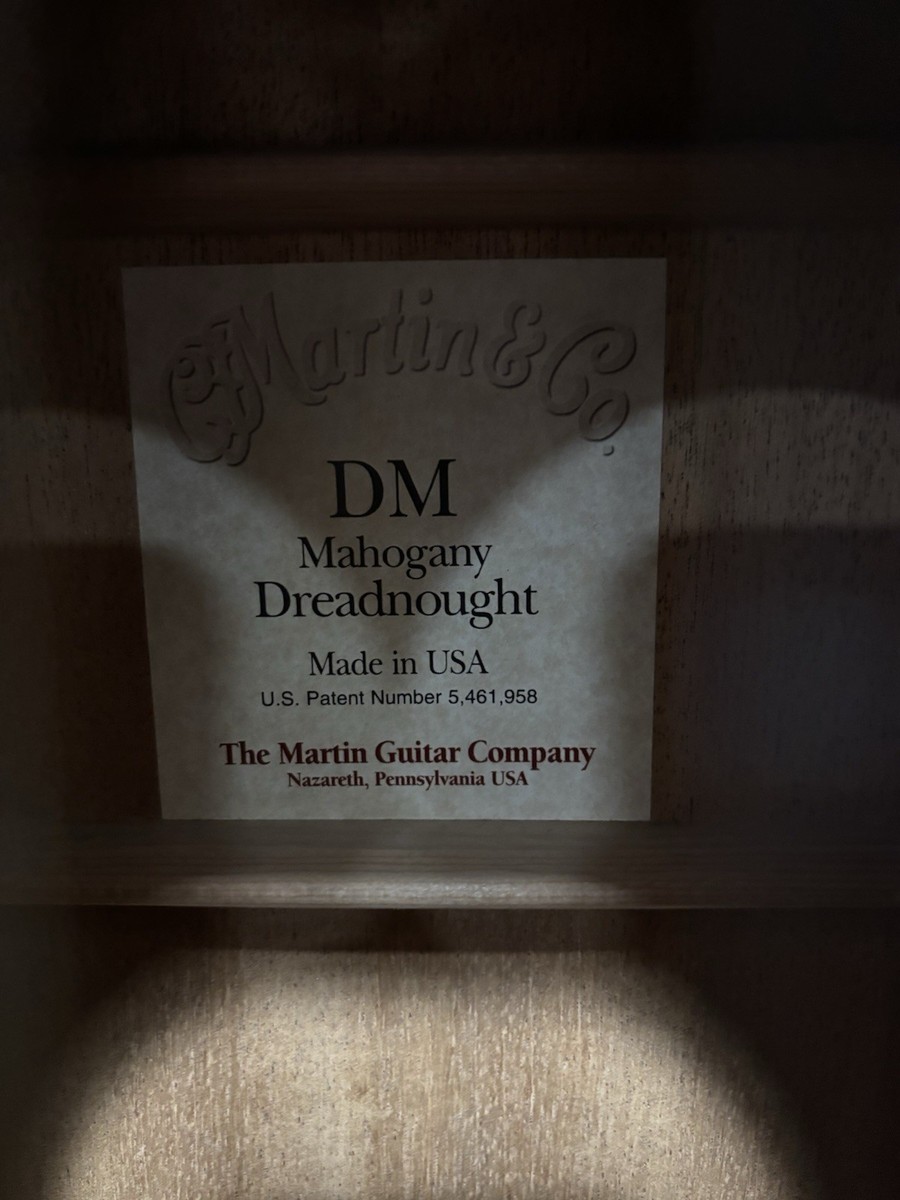 Martin & Co DM Mahogany Dreadnought 6-String Acoustic Guitar
