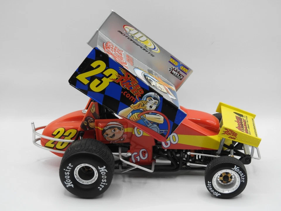 KASEY KAHNE SPEED RACER WORLD OF OUTLAWS 1:18 GMP DIECAST SPRINT CAR    487/2004 - Image 3 of 4