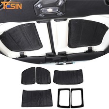 Hardtop Headliner Rear Window Insulation Kit For Jeep Wrangler Jl 18 4dr Black Hardtop Headliner Rear Window Insulation Kit For Jeep Wrangler Jl 18 4dr Black