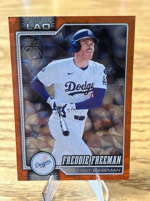 2026 Topps Series 2 Freddie Freeman /25 Orange Diamanté