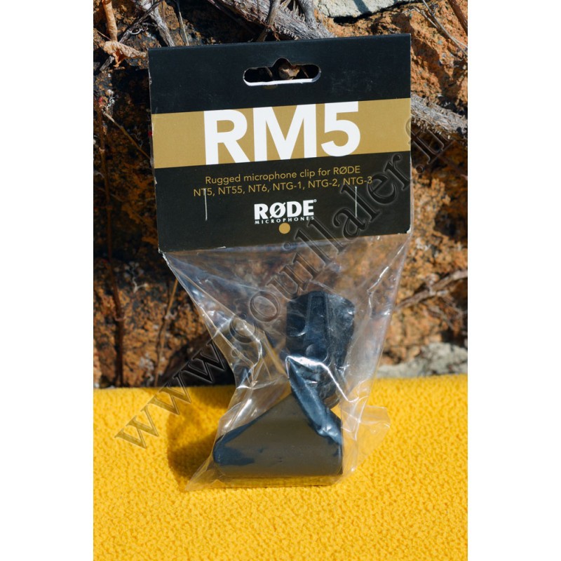 Pince Rode RM5 anti vibration pour éliminer les bruits de micro