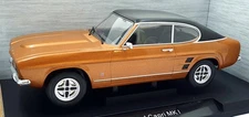 Model Car Group 1/18 Scale MCG18537 - 1973 Ford Capri MK I GXL - Gold