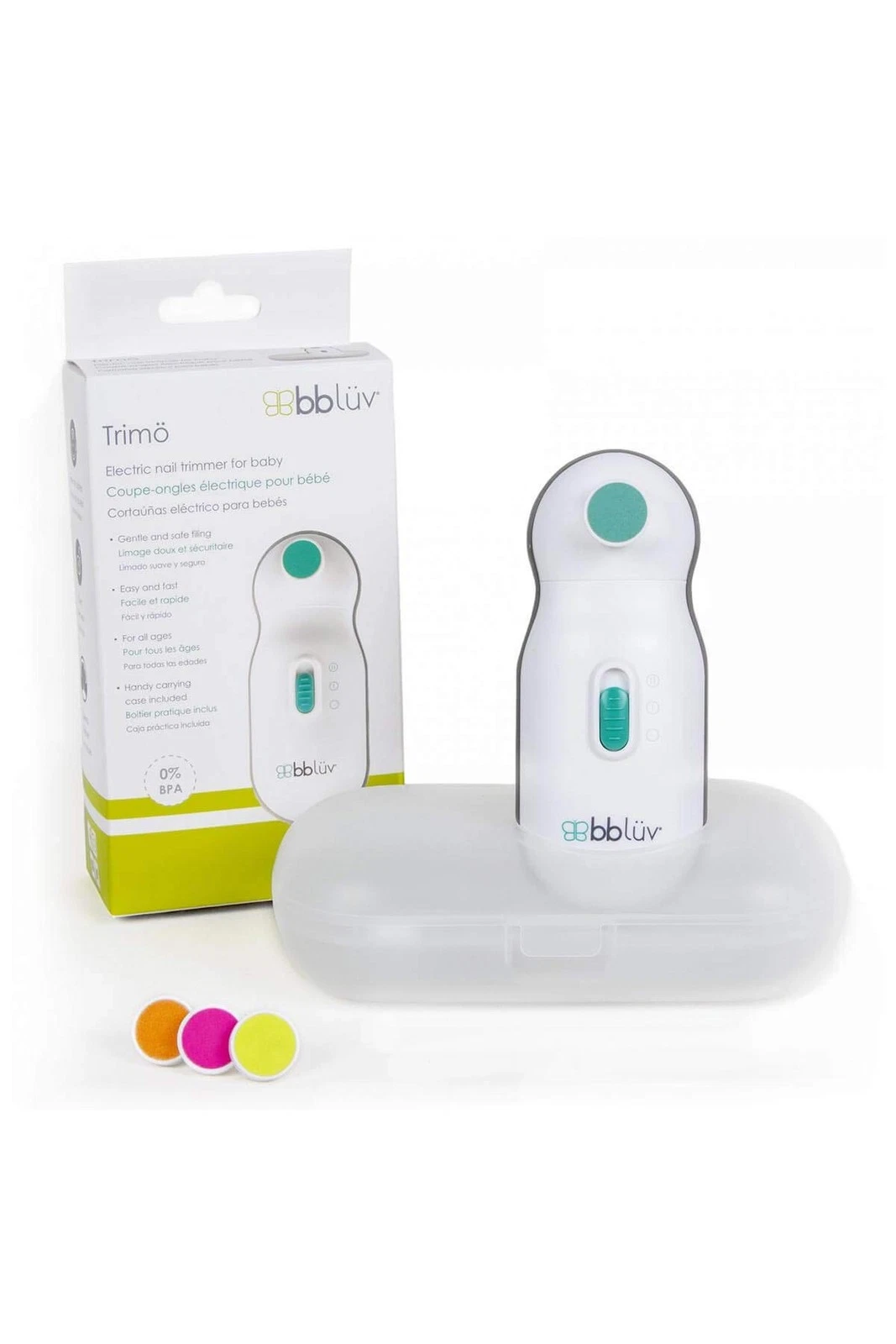 - Trimö - Baby Nail Trimmer Electric - Baby Nail File for Newborn and Toddler...
Opens in a new wind