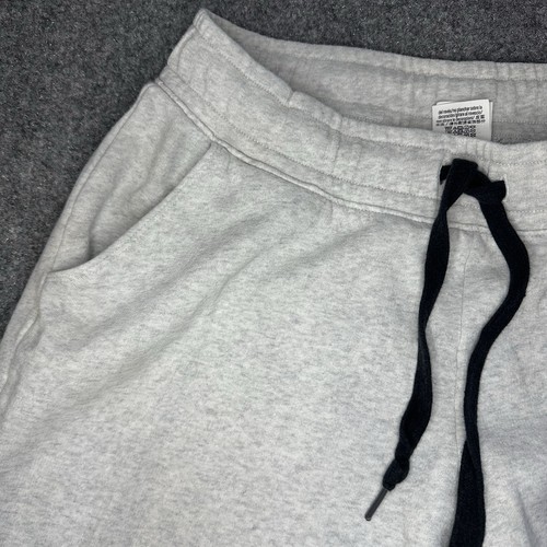 Victoria's Secret PINK Skinny Jogginghose grau Gr. Medium Kordelzug Plissee - Bild 4 von 7
