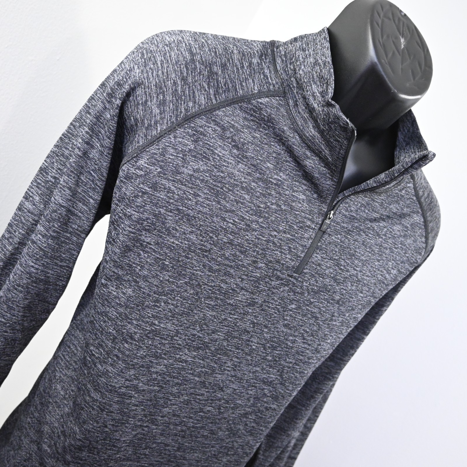 Fabletics 1/4 Zip Lightweight Pullover Jacket Bla… - image 3