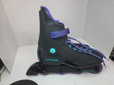 Vintage Men's Rollerblade Lightning TRS Purple And Teal US SIZE 10 EU 44