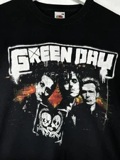 Green Day Rock Band Graphic Black Short Sleeve Unisex T shirt S-5XL WA2799