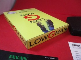 Low G Man (Nintendo NES) COMPLETE w/ Box manual game WORKS!