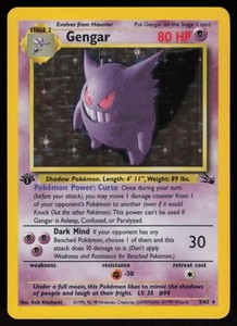 1st Edition Gengar for sale