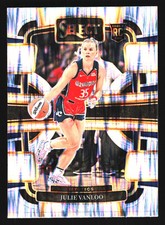 2024 Panini Select WNBA #57 Julie Vanloo Silver Flash Prizms