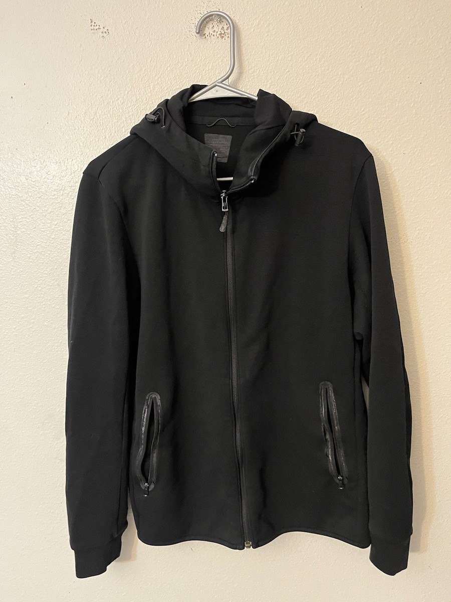 Uniqlo Tech Jacket Men's Medium Hooded Full Zip Athletic