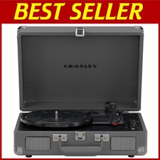 Retro Bluetooth Turntable with Built-in Speakers