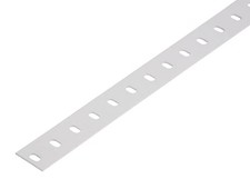 Alberts&reg; Conceptor&reg; Flachstange, sendzimirvz.wei&szlig; beschichtet, LxBxS 1000 x 35 x