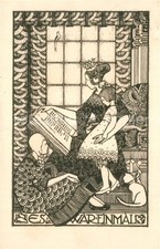 Cartolina d'artista Marga Hertz-L?cker C'era una volta Editore-Wiechmann-n. 4176 