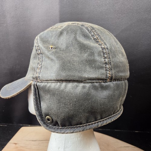 DPC Dorfman Pacific Co Trapper Mütze Kappe Größe Large braun Sherpa Ohrenklappen Winter - Bild 8 von 14