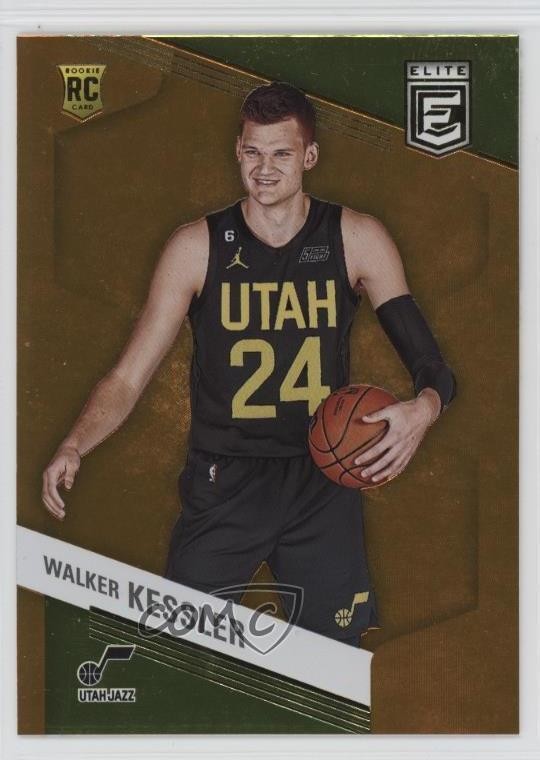 2022-23 Donruss Elite Rookies Orange Walker Kessler #216 1ss7