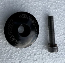 GIANT Stem Cap Bicycle Stem Top Cap 1 1/8" Fork Tube Headset Cap Bike