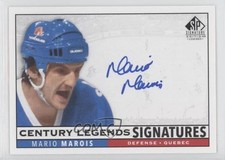 2020-21 SP Signature Edition Legends Century Signatures Mario Marois Auto 10r6