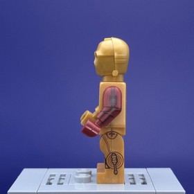 LEGO Star Wars | C-3PO Minifigure sw0653 | Dark Red Arm | 5002948
