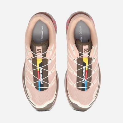 L47737300 Salomon XT-6 Mahogany Rose Earth Brown Flamingo Pink