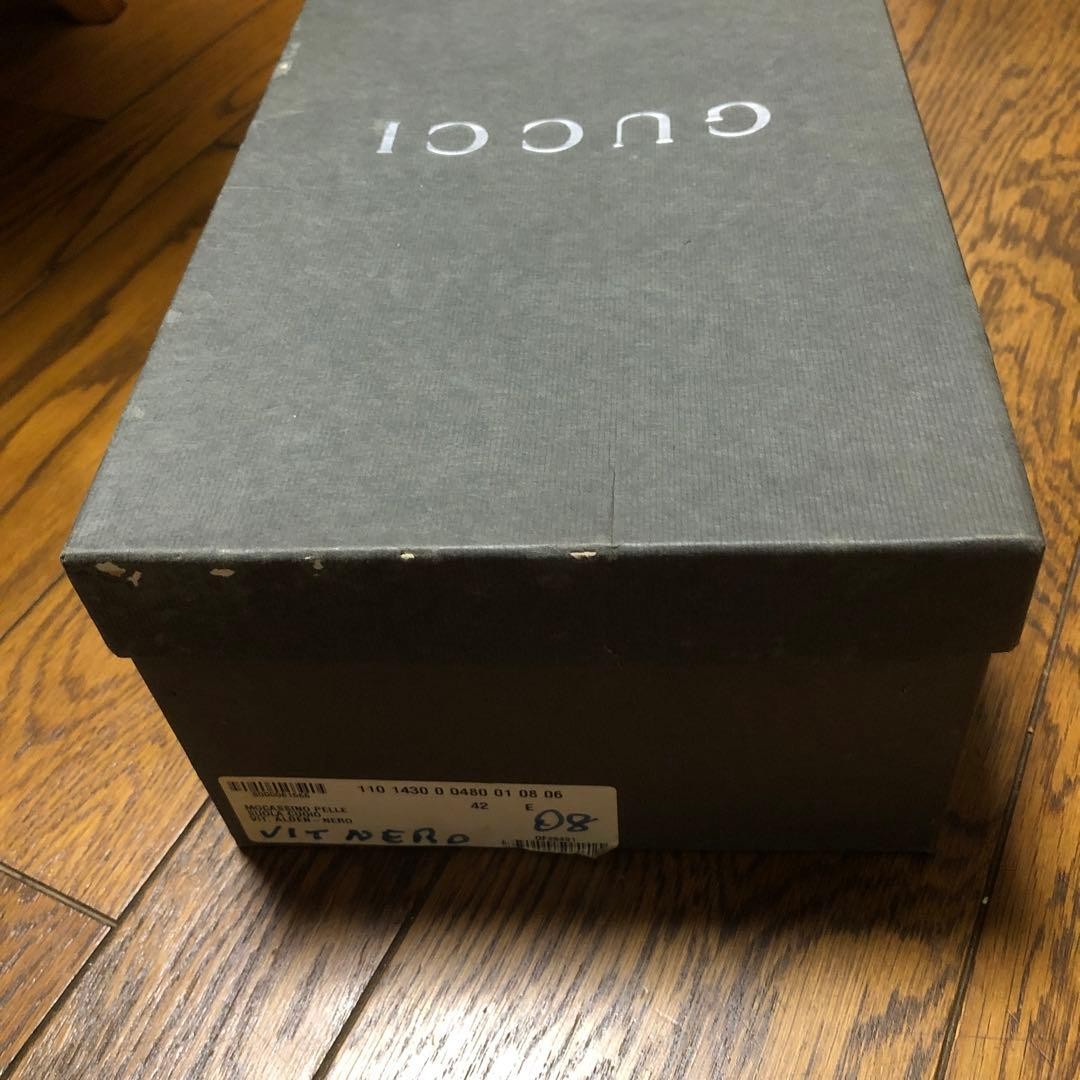 GUCCI Men's Dress Shoes Loafers Leather Black UK9.5/US10 112986c thumbnail 24