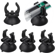 Pawfly 12 Pack Aquarium Heater Suction Cups Suckers with 0.95 Inch Clips Black S