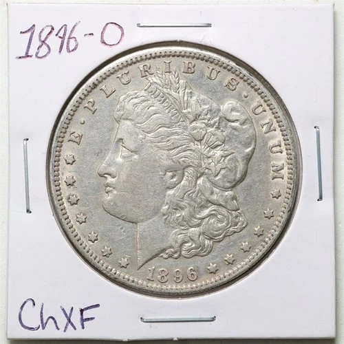 1896-O $1 Morgan Silver Dollar in Choice XF Condition #6576