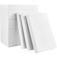 12 Pack 15" White Large Gift Boxes With Lids For Clothes Presents
