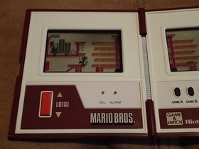 Original Nintendo Game & Watch Mario Bros Multi Screen 1983 MW-56 New Batteries!
