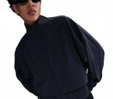 150 Nike Women's 24.7 PerfectStretch Dri-FIT Woven Jacket XL Black HJ0963