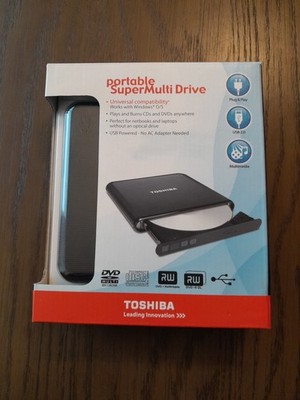 Toshiba Portable Super Multi Drive #PA3834U-1DV2 USB 2.0 Brand-New