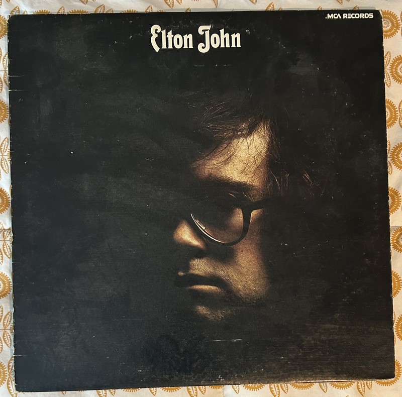 Elton John, S/T 1st LP ,1980 MCA Press. VG+/ VG Cond.
