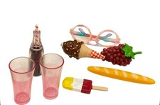 Our Generation American Girl Doll Food Lot And Glasses Accessories 8 Pieces
