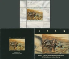 1999 CANADA-PRINCE EDWARD ISLAND WILDLIFE FEDERATION,MALLARD HEN, VD.#PEW5
