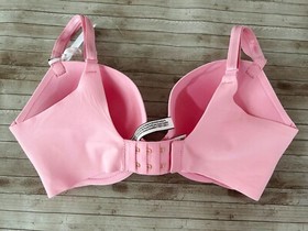 Nwt Victorias Secret Love Cloud Lightly Lined Push Up Plunge U/W Bra 32DD Pink