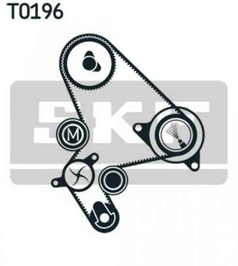 SKF Zahnriemensatz+Wapu FüR Fiat Scudonato,Scudo,Ulysse; Peugeot 806,807,EXPERT-image