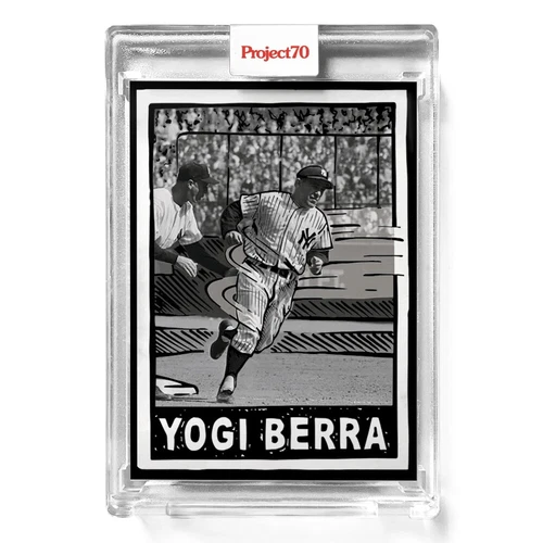 2021 Topps Project70® Card 572 Yogi Berra by Joshua Vides - Free Shipping!
