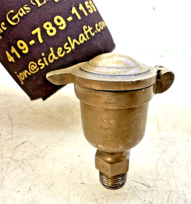 LUNKENHEIMER BRASS OIL CUP that fits IHC Titan Famous Hit Miss Gas Engine Oiler