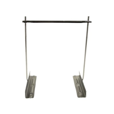 AquaTrack Heavy-Duty Stainless Steel Battery Tie Down Holder Set - Secure Your Battery