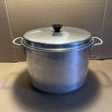Century Aluminum Ware Vintage 10qt Stock Pot w/ Lid