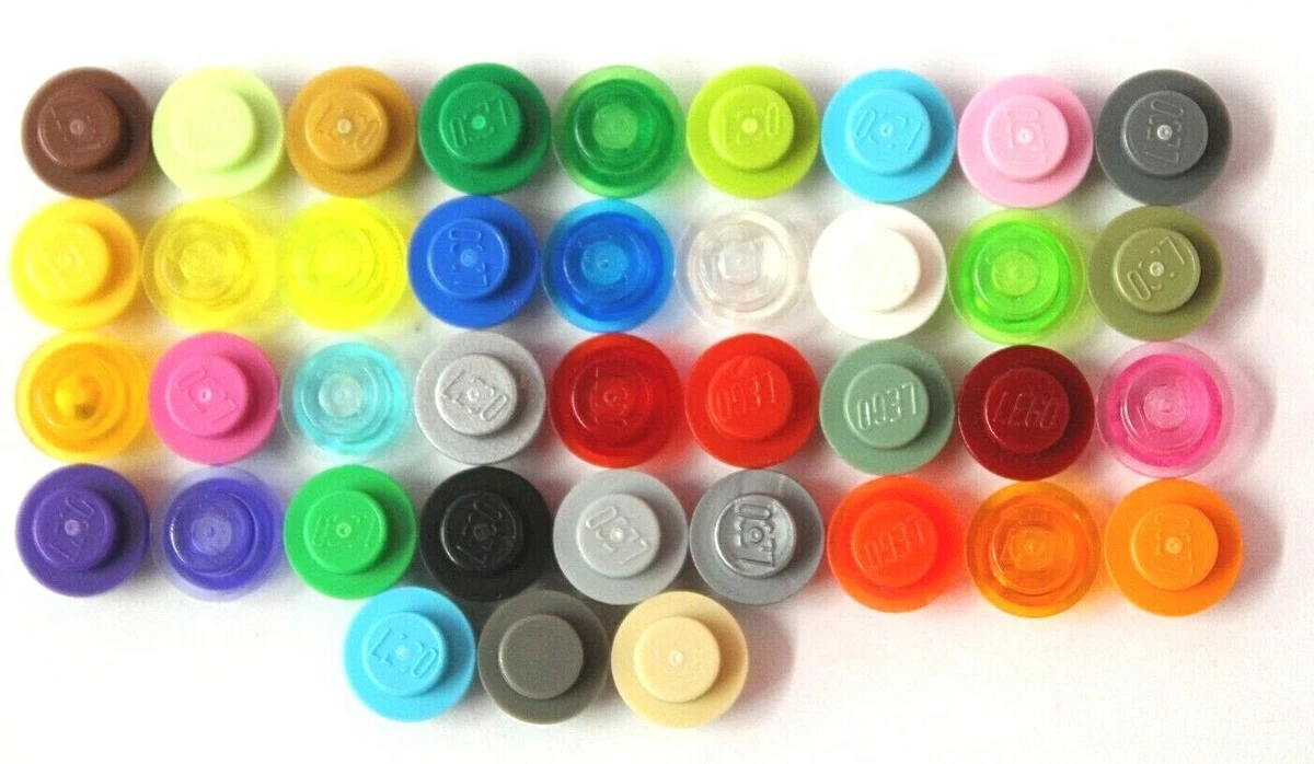 Lego 4073 1x1 Round Stud Plate x6 Free P P