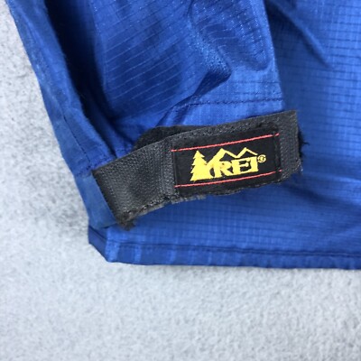 Veste Imperméable REI GoreTex Femme Taille 8 – Bleu, Capuche, Vintage, Très Bon état, Légère Et Respirante.