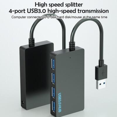 4 Ports Hub USB 3.0 High Speed Adapter Multi Splitter O1D8 ~г /` U7T5 J7G6  A3G4