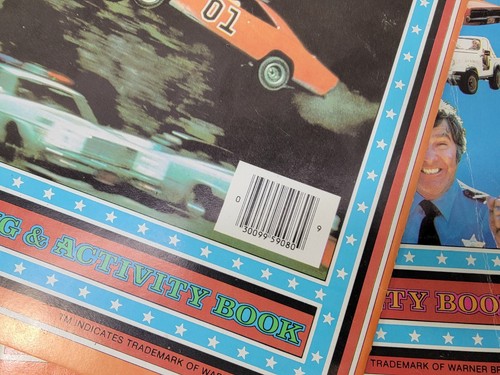 VINTAGE SELTEN DIE HERZÖGE VON HAZZARD MAL- & AKTIVITÄTSBÜCHER SET 1982 - Bild 16 von 16