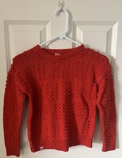 LEGO X Target Exclusive Youth Red Blocked Sweater Unisex size Medium - Pre Owned