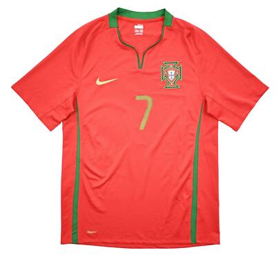 NIKE 2008-10 PORTUGAL *RONALDO* SHIRT JERSEY M | eBay