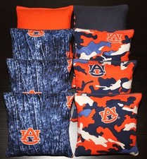 AUBURN University TIGERS CORNHOLE BEAN BAGS 8 ACA Regulation Bags Top Quality 