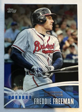 2014 topps baseball #fn-54 freddie freeman