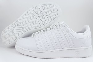 white leather k swiss
